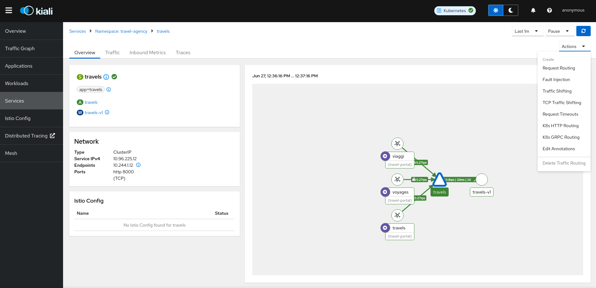 Service Detail Actions Service Detail Actions