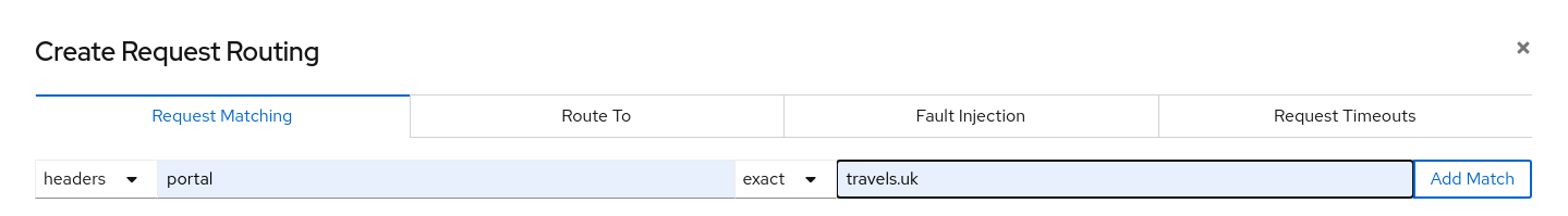 Add Request Matching Add Request Matching